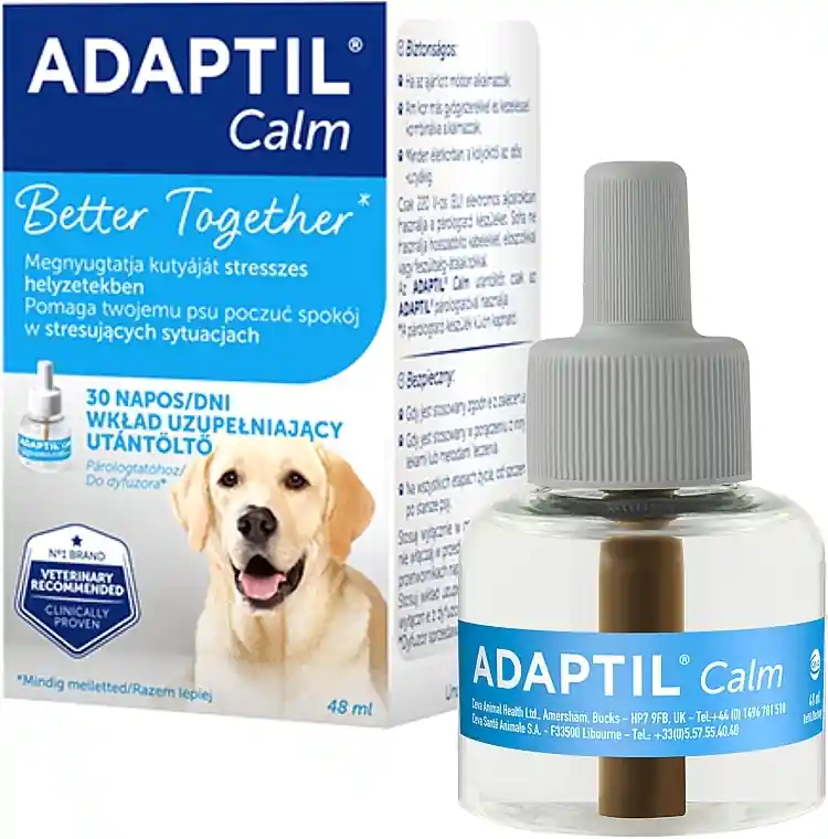 Calming pheromone diffuser for dogs during stress (refill) - Adaptil