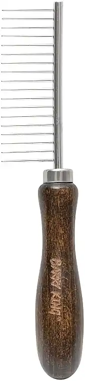 Pet Brush, 18 teeth, 3.1 x 18.7 cm - BarryKing