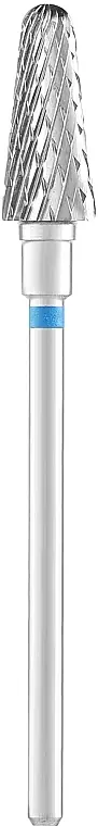 Nail Drill Bit "Cone", blue, 6/14 mm - Accessories