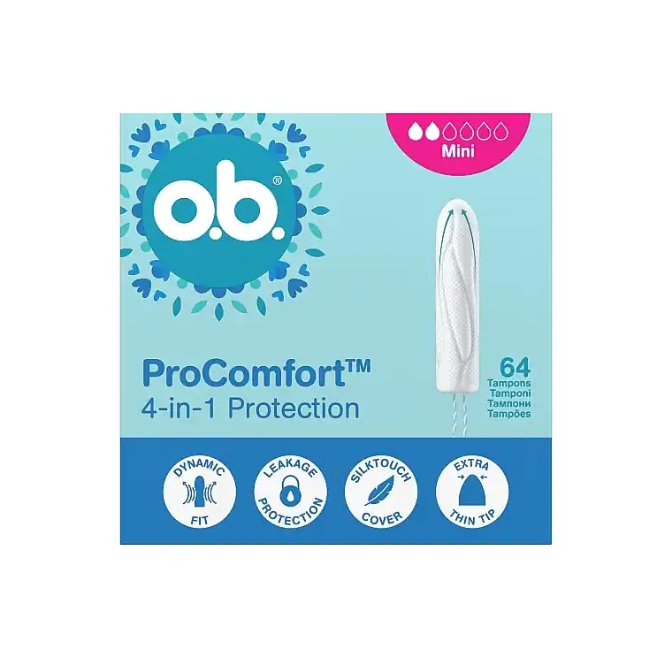 Tampons, 64 pcs. - Bath and Body