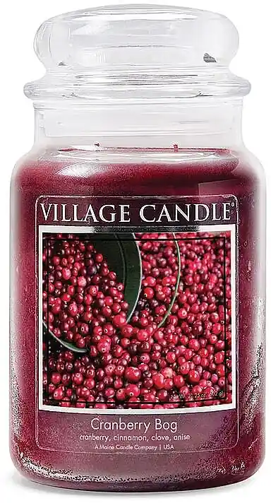 Scented Candle in Glass Jar - Bath and Body