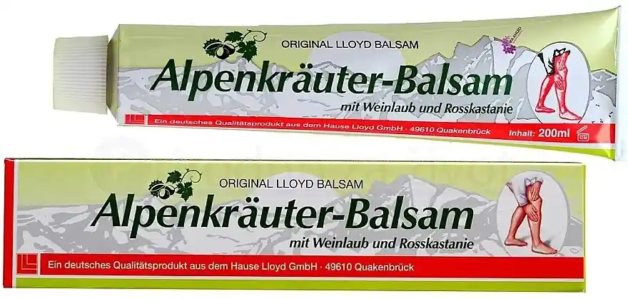 Alpine Balm with Horse Chestnut & Red Grapes - Bath and Body