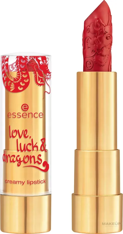 Essence Love, Luck & Dragons Creamy Lipstick - Makeup