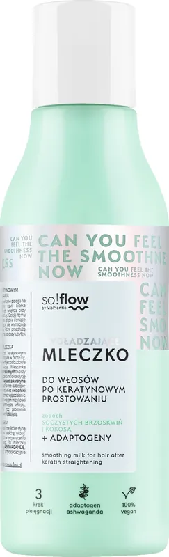 Smoothing Milk for Hair after Keratin Straightening