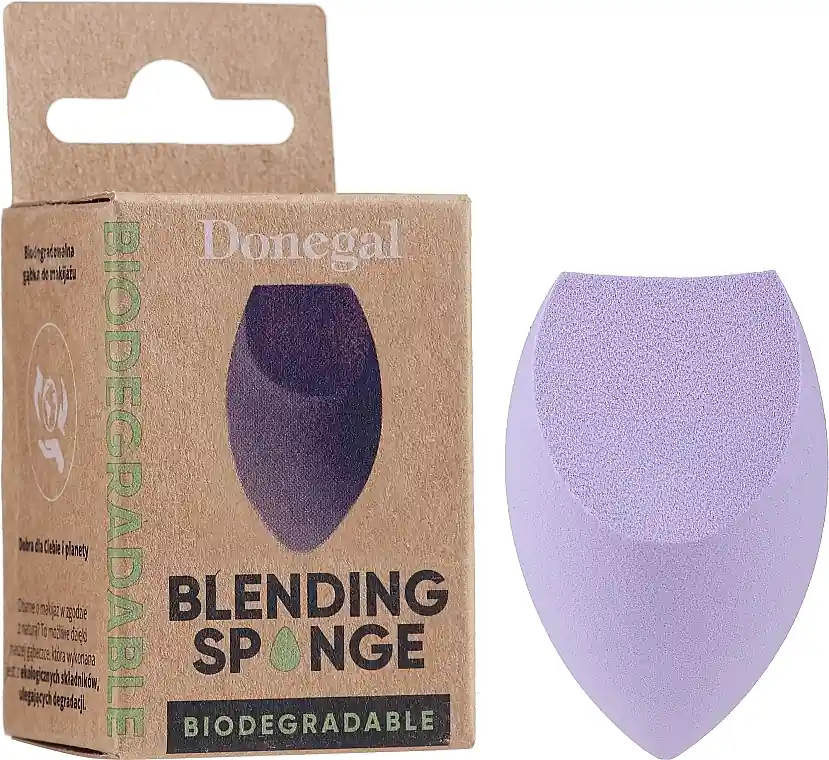 Biodegradable Makeup Sponge, purple - Accessories