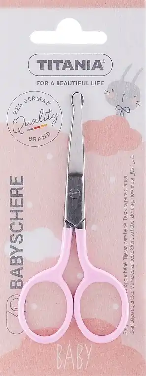 Baby Nail Scissors, pink - Accessories