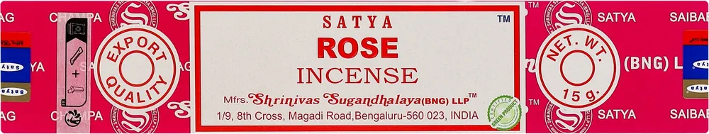 Rose Incense - Bath and Body
