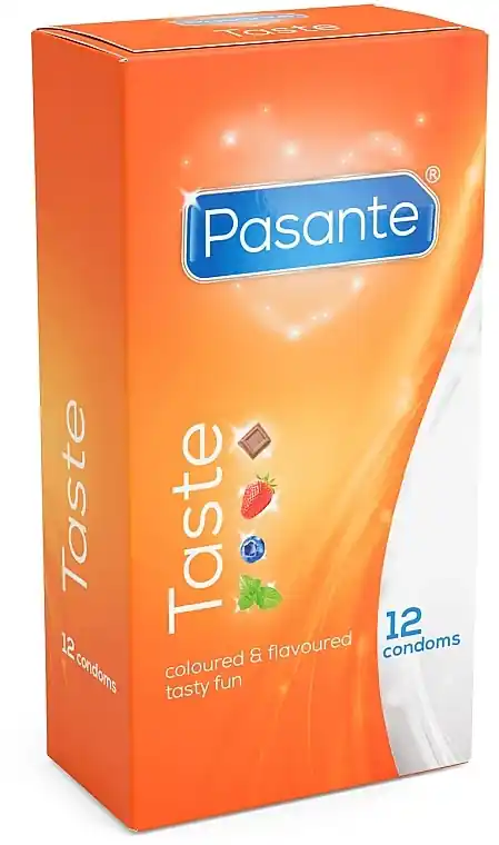 Flavored Condoms, 12 pcs - Health & Care