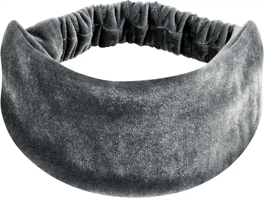 Velour Classic Headband, grey - Accessories