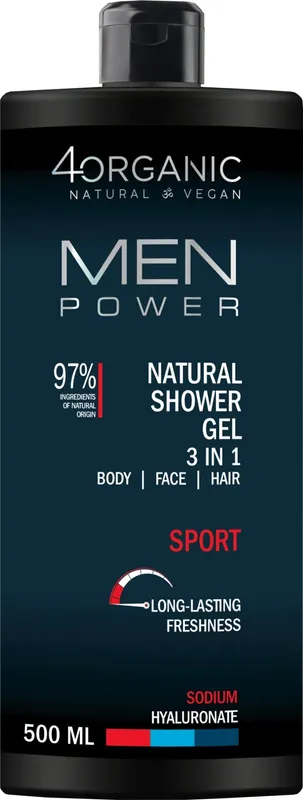 3in1 Men Shower Gel - Bath and Body