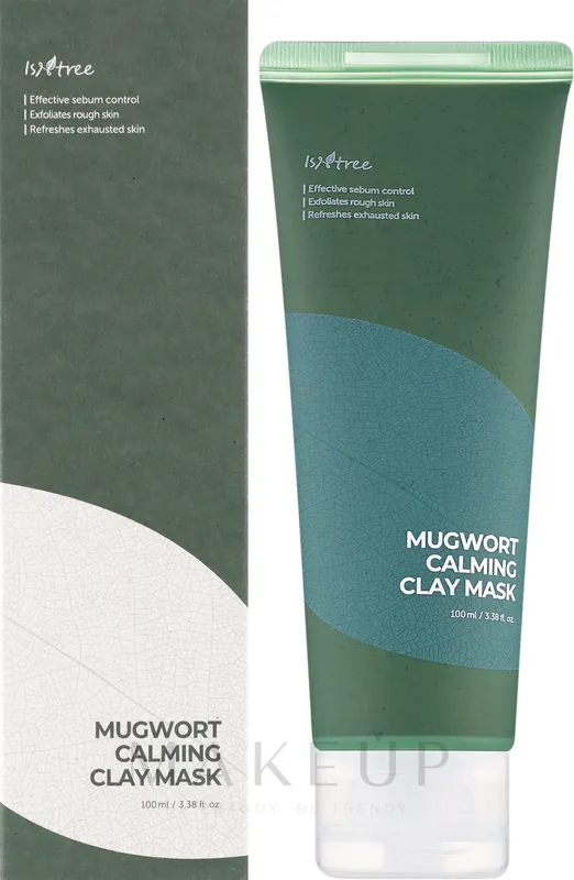 Clay Face Mask with Wormwood Extract - Skin Care Products