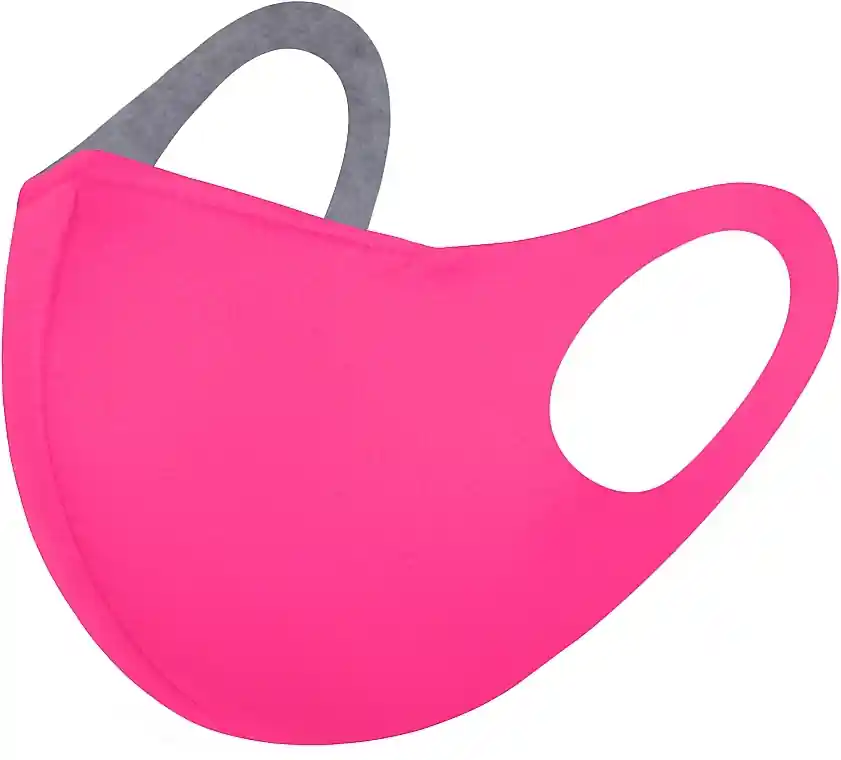 Pitta Mask with Fixation, pink, XS-size