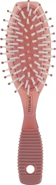 7-row massage brush, light pink