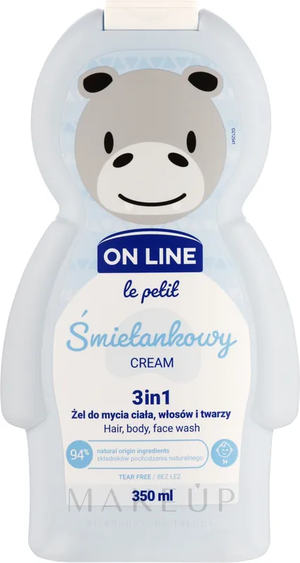 Body and Hair Cleanser 'Cream' - Bath and Body