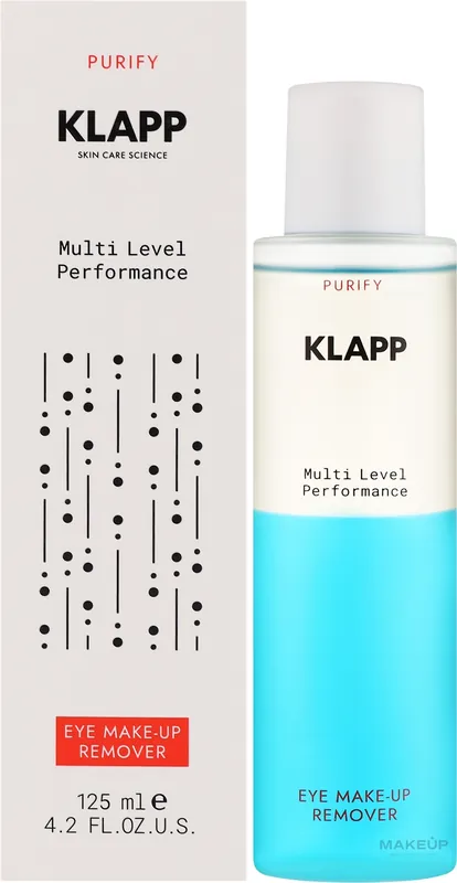 Klapp Multi Level Performance Cleansing Triple Action Eye Make-up Remover