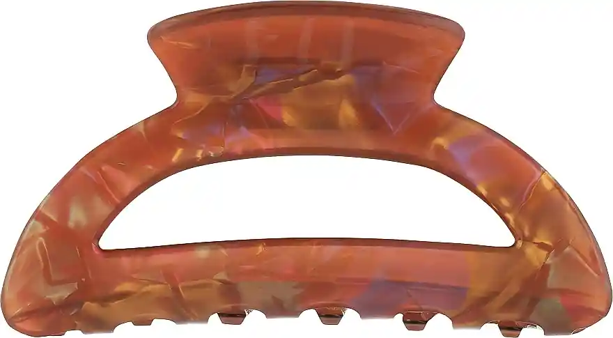 Hair claw clip, 28632, coffee-pearl