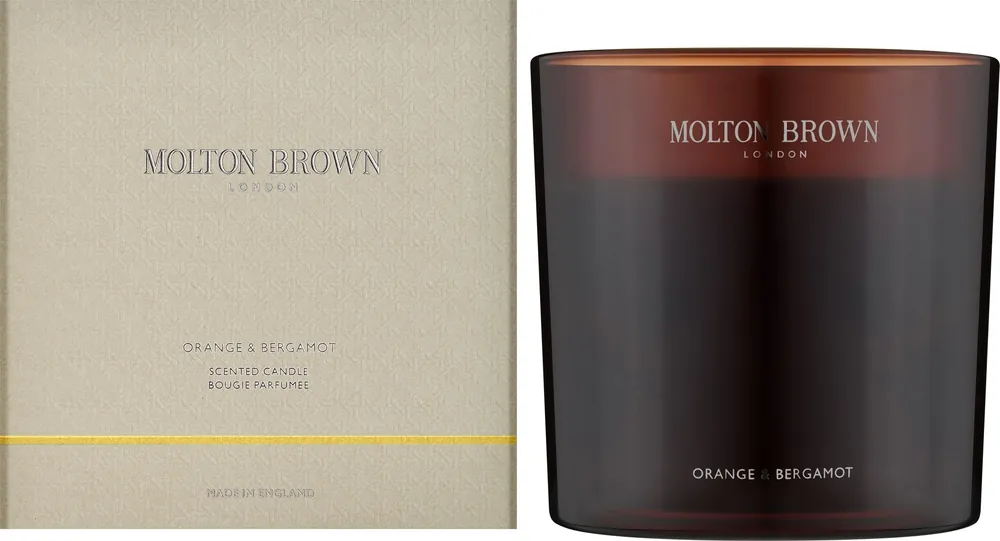Molton Brown Orange & Bergamot Scented Candle - Bath and Body