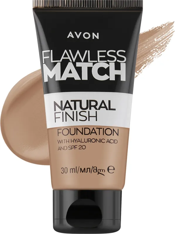 Avon Flawless Match Natural Finish Foundation SPF20 - Makeup