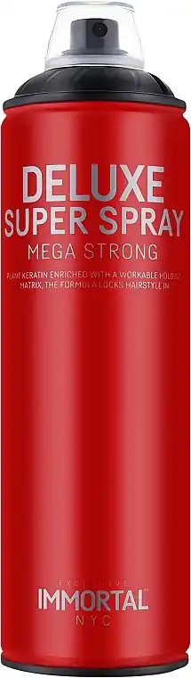 Strong hold hair spray, versatile