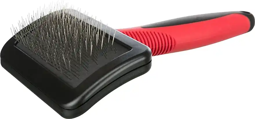 Soft Dog Brush, plastic/metal bristles, 9x16 cm - Trixie