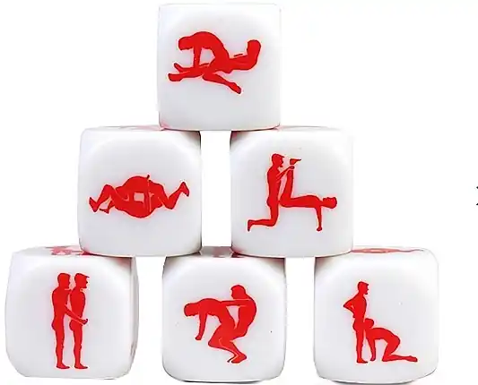 Intimate Game 'Kamasutra Dice 25 mm' for Gays - Health & Care
