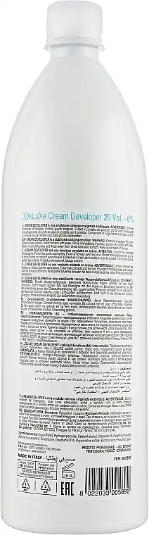 Cream Developer, 6% - Hair