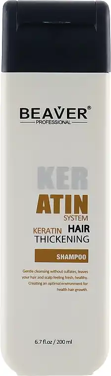 Thickening and Thickening Hair Keratin Shampoo