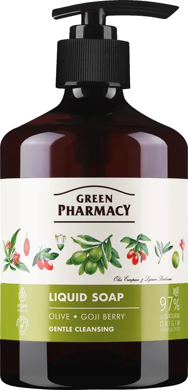 Liquid Hand Soap "Olive and Goji" - Bath and Body