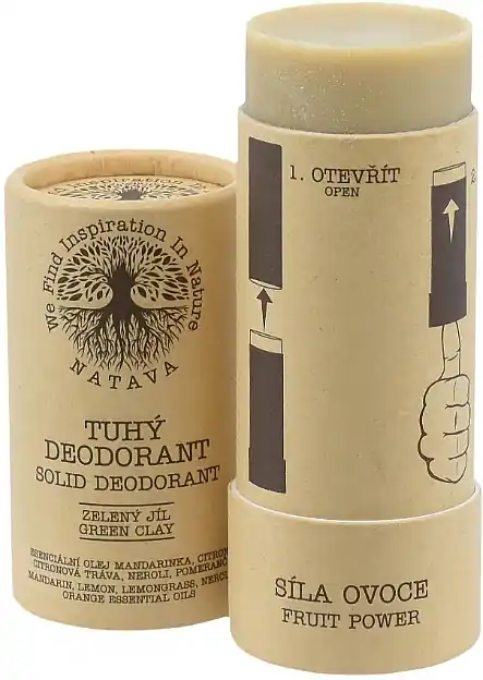 Fruit Power Solid Deodorant - Bath and Body