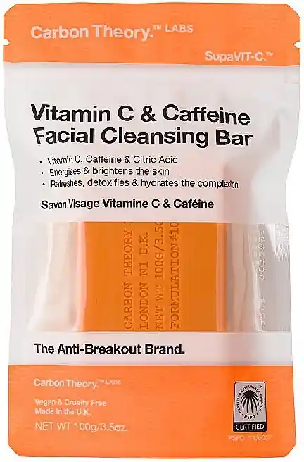 Vitamin C & Caffeine Cleansing Soap - Bath and Body