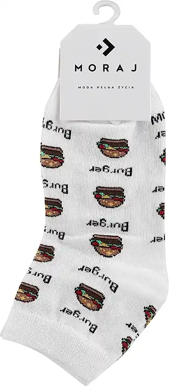 Kids Socks 'Fast-Food', white
