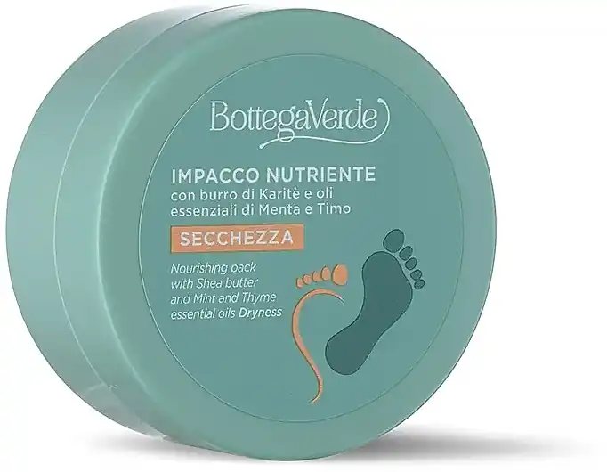 Foot Mask with Shea Butter, Mint & Thyme Essential Oils - Bath and Body
