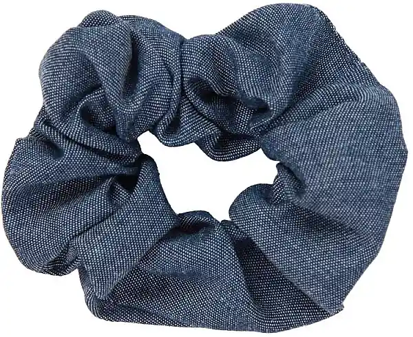 Scrunchie 'Denim', FA-5870, dark blue