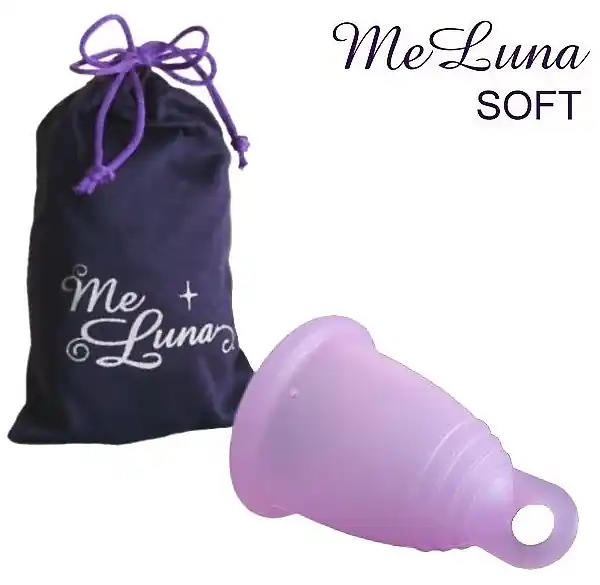 Menstrual Cup with Loop, size XL, pink - Accessories