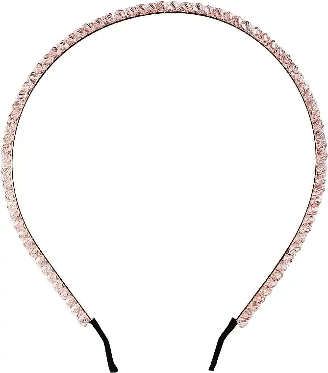 Hair ornament, FA-5661, pink stones