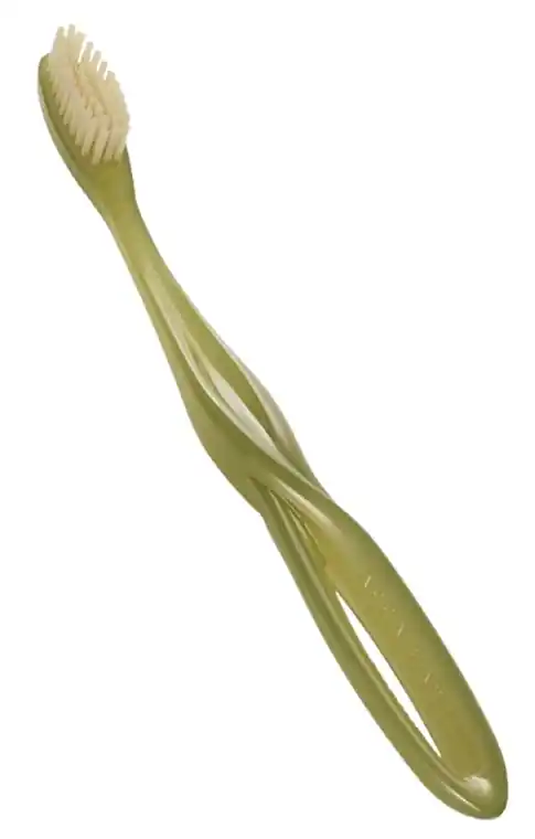 Infinito Hard Toothbrush, forest green - Bath and Body