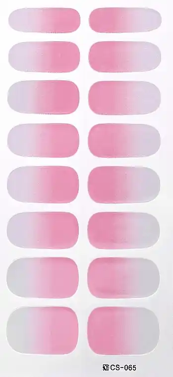 Decorative Gel Nail Stickers, pink - Nails
