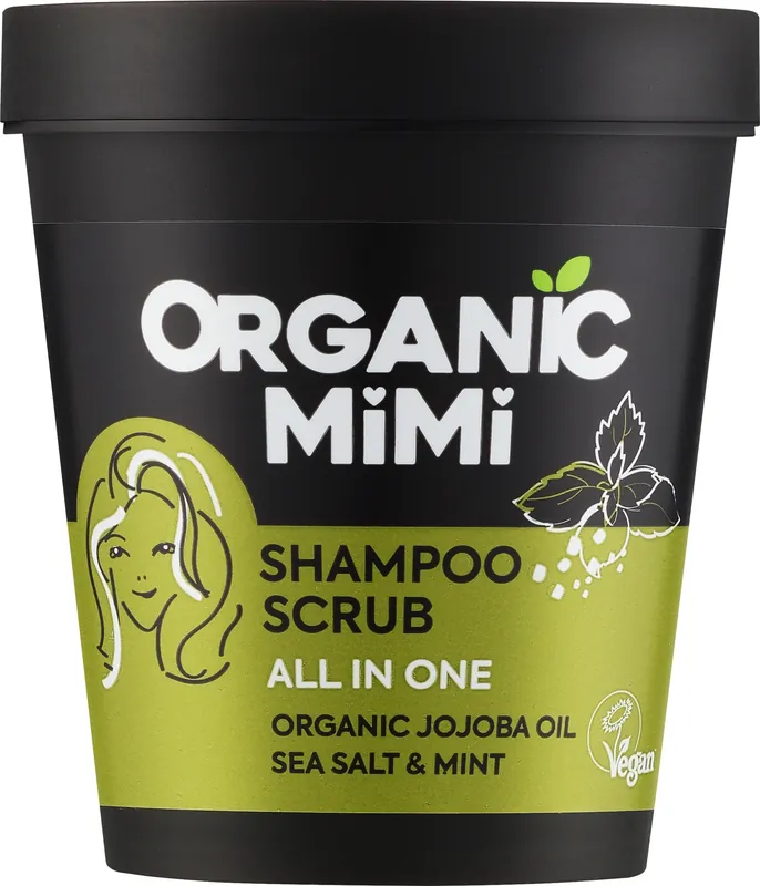 All-in-One Shampoo-Scrub with Sea Salt & Mint