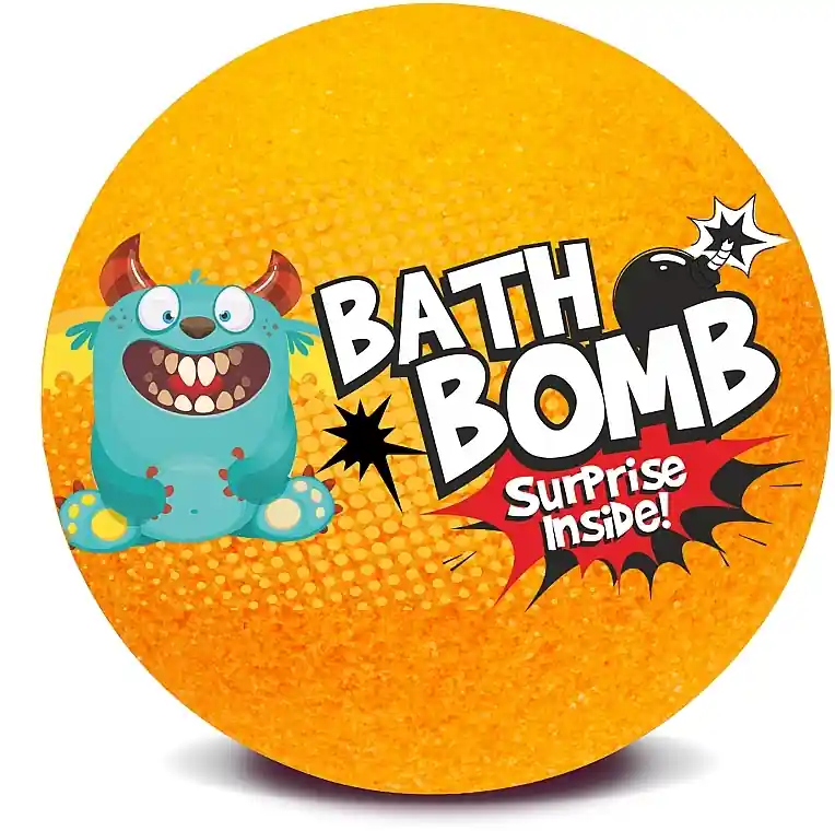 Kids Bath Bomb, orange - Bath and Body