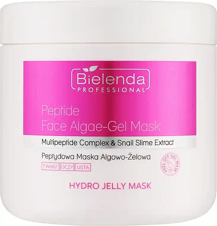Algae Face Gel Mask with Peptides - Skin Care Products