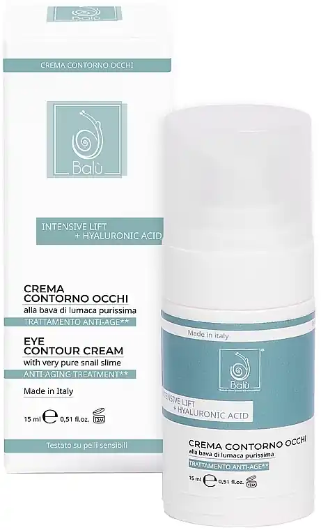 Eye Cream with Hyaluronic Acid & Snail Mucus - Skin Care Products