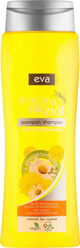 Chamomile, Linden & Marigold Shampoo for Dry, Blond & Bleached Hair