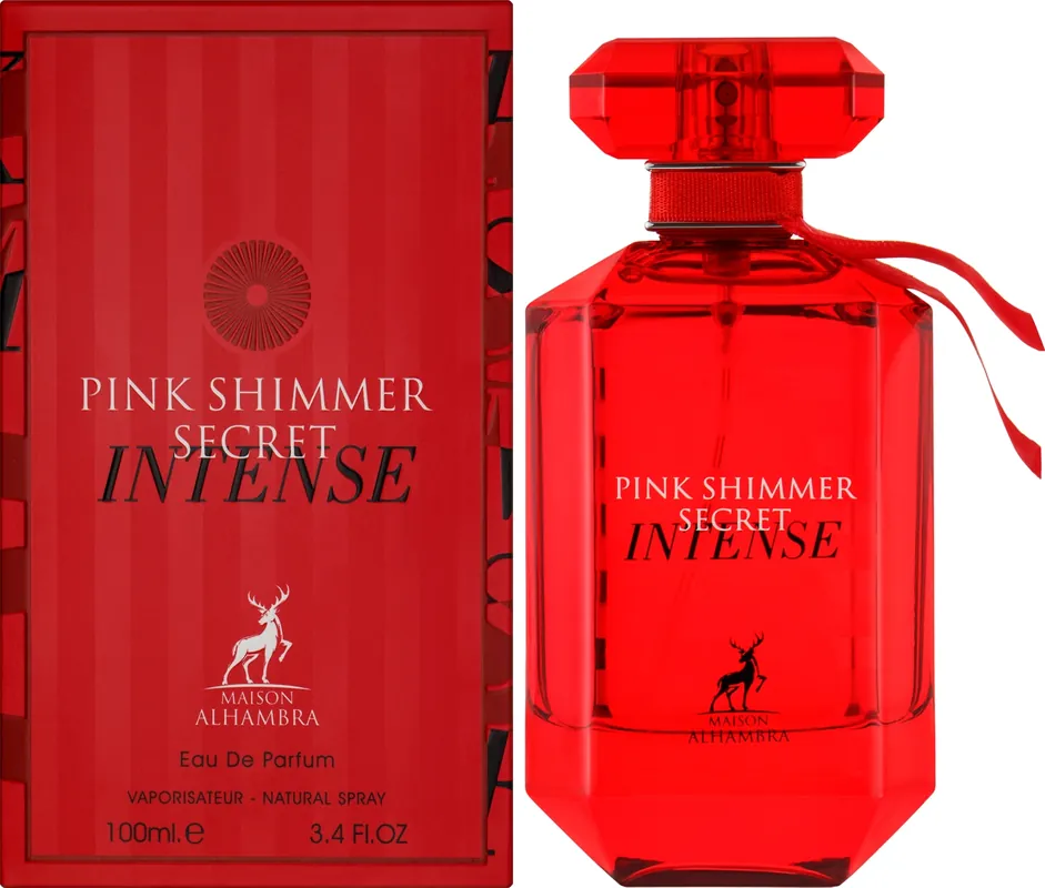 Alhambra Pink Shimmer Secret Intense - Perfume