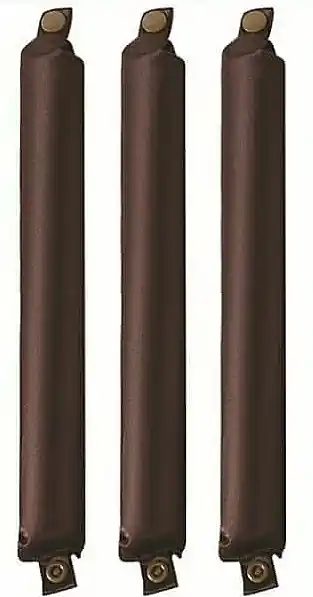 Soft Curler Set, 3 pcs., brown - Accessories