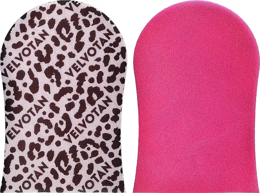 Self-Tan Application Mitten, leopard 2