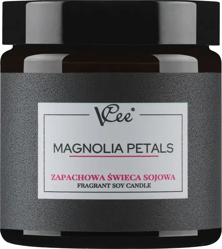 Magnolia Scented Soy Candle - Bath and Body