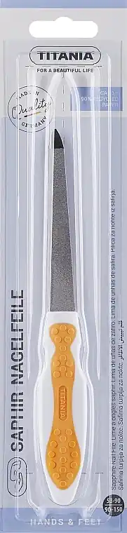 Sapphire Nail File, 17 cm, Dark Orange - Accessories