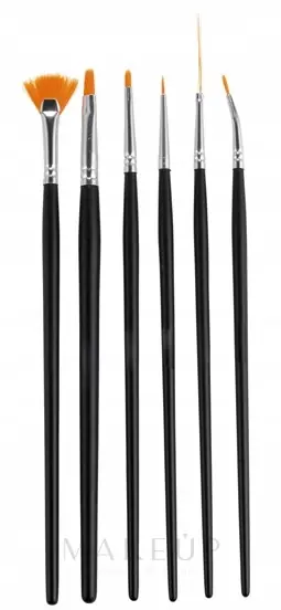 Makeup Drawing Brush Kit, 6 pcs. - Accessories