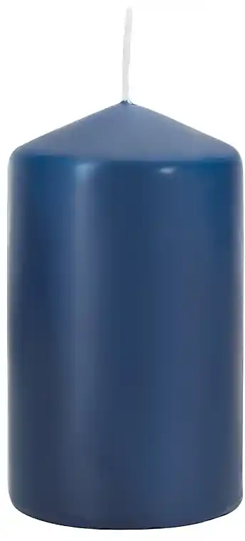 Cylindrical Candle 60x100 mm, blue - Accessories