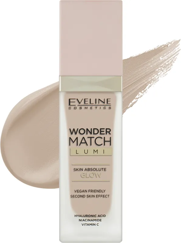 Eveline Cosmetics Wonder Match Lumi Foundation SPF 20 - Makeup